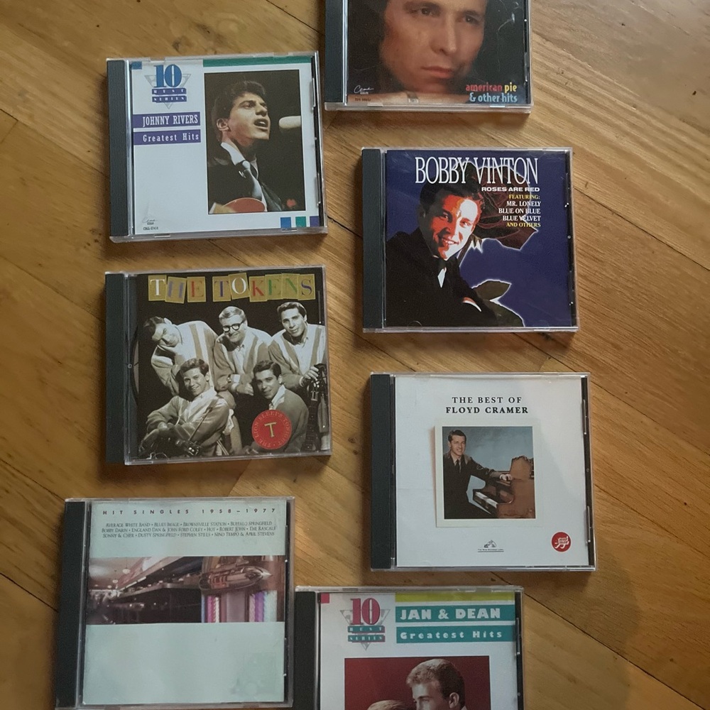 Bobby Vinton, Johnny Rivers, The Tokens, Floyd Cramer, Jan & Dean, Don McLean,